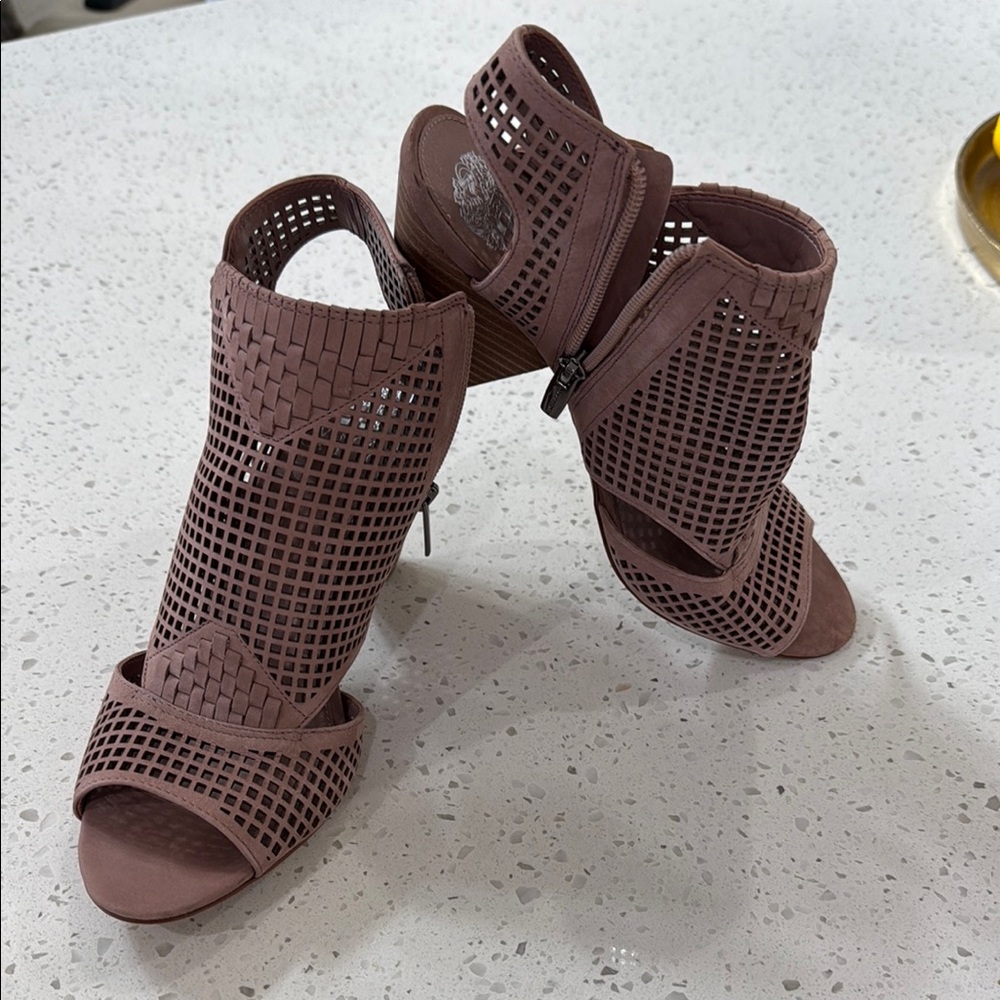 Vince Camuto Pink Heeled Sandals